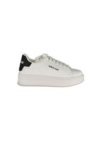 Gaelle Paris Bianco Polyurethan Damen Sneaker