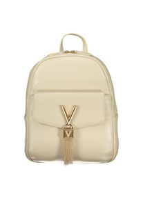 Mario Valentino Beiger Polyurethan Damen Rucksack