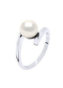 Armreif-Ring, echte S&uuml;&szlig;wasser-Zuchtperle, rund, 7&ndash;8 mm