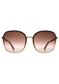 Chlo&eacute; Chloe Square Womens Crystal Brown Light Pink Brown Gradient with Light Mirror CH0031S
