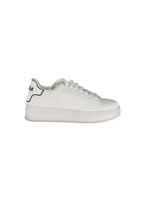 Gaelle Paris Bianco Poliuretano Herren Sneaker