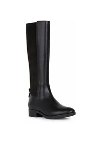 Geox D Felicity Leder Women's Schwarz Stiefel