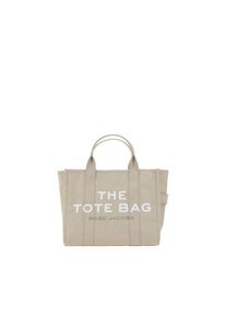 Marc Jacobs Beiger Baumwollhandtasche