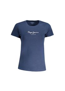 Pepe Jeans Blau Baumwoll Damen T-Shirt
