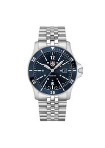 Luminox Graue Edelstahl-Sportuhr