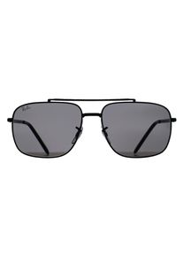 Ray-Ban Rectangle Unisex poliert schwarz dunkelgrau RB3796