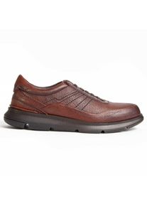 Purapiel Oxford-Schuh Confore7 Braun