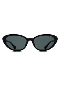 Ralph by Ralph Lauren RA5338U 500187 gl&auml;nzend schwarz grau Verlauf Sonnenbrille