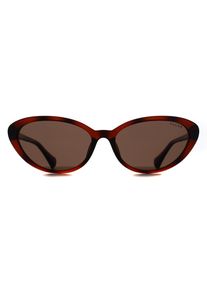 Ralph by Ralph Lauren RA5338U 614913 gl&auml;nzend dunkel havannabraun Sonnenbrille