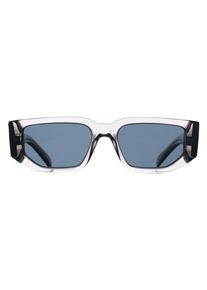 Prada PR09ZS 18S09T transparenter Asphalt dunkelgrau Sonnenbrille