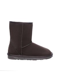 EVER AU Damen Parrot Kurze Klassische Stiefel - Chocolate