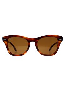 Ray-Ban Rechteck Unisex Gestreift Havanna Braun RB0707S