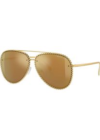 Michael Kors Goldmetall-Sonnenbrille