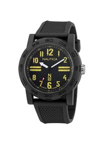 Nautica Schwarze Synthetische Sportuhr
