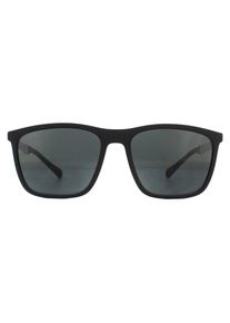 Emporio Armani Sonnenbrille EA4150 506387 Gummi Schwarz Grau