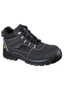 Skechers Herren Trophus Letic Memory Foam Leder Sicherheitsstiefel
