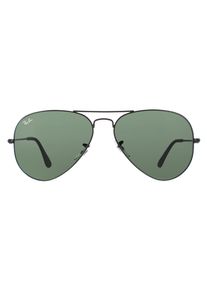 Ray-Ban Sonnenbrille Aviator 3025 L2823 Schwarz Gr&uuml;n