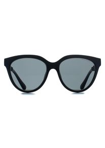 Armani Exchange AX4148SU 835687 gl&auml;nzend transparent grau dunkelgrau Sonnenbrille