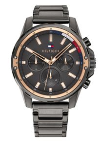 Tommy Hilfiger Mason Herrenuhr Grau 1791790
