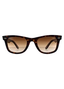 Ray-Ban Rectangle Unisex Havanna Braun Gradient Sonnenbrille