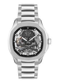 Philipp Plein $keleton $pectre Silber Herren Armbanduhr PWRAA0223