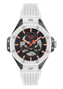 Philipp Plein Plein $keleton Royal Wei&szlig; Herren Armbanduhr PWPFA0724