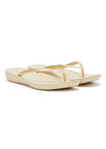fitflop IQushion Ergonomic Damen Gold Flip Flops