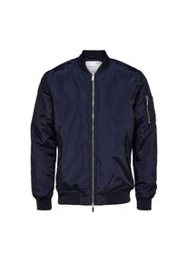 Archive Bomber Jacket von Selected in der farbe Blau und in gr&ouml;&szlig;e L.