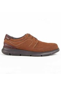 Purapiel Oxford-Schuh Confore10 Braun