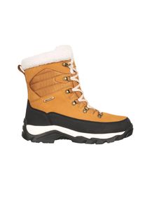 Mountain Warehouse Innsbruck wasserdichte Schneestiefel aus Leder f&uuml;r Damen (Braun)