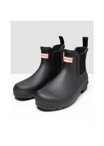 Hunter Original Chelsea Gummistiefel F&uuml;r Damen In Schwarz