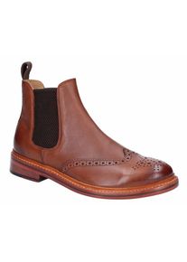 COTSWOLD Cotwold Herren Siddington Leder elastische Kleid Stiefel (Braun)
