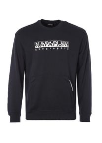 Napapijri B-Sella Sweatshirt mit K&auml;ngurutasche und Rei&szlig;verschluss NP0A4G6S Herren