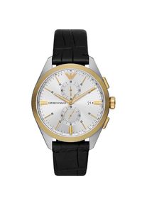 Emporio Armani Claudio Schwarz Herren Armbanduhr AR11498