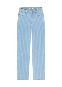 Wrangler gerade Croptone Streifen Jeans