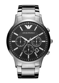 Emporio Armani Renato Silber Herren Armbanduhr AR2460