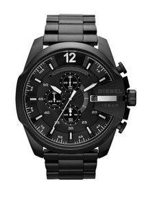 Diesel Mega Chief Schwarz Herren Armbanduhr DZ4283