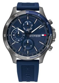 Tommy Hilfiger Bank Herren Blau Uhr 1791721
