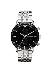 Emporio Armani AR0389 Chronograph Silber Uhr