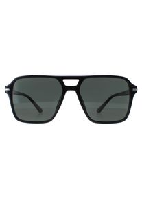 Prada Aviator Herren Schwarz Gr&uuml;n Polarisiert PR20YS
