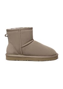EVER AU Damen Leder Kurzstiefel - Ostrich