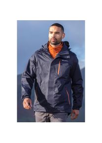 Mountain Warehouse - "Bracken Extreme" Jacke, wasserfest 3 in 1 f&uuml;r Herren (Dunkelblau)