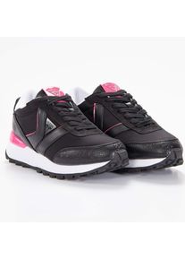 Guess Damen Sneaker Samsin Logo Waffelmuster