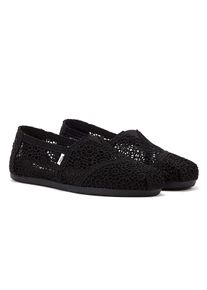 Toms Shoes TOMS Apargata Crochet Damen Schwarz Espadrilles