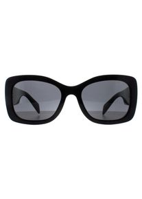 Prada PRA08S 1AB5S0 schwarz dunkelgrau Sonnenbrille