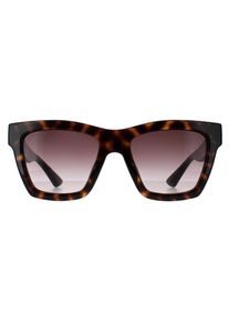 Gucci Quadratische Damen Sonnenbrille Havanna Braun Verlauf GG1714S