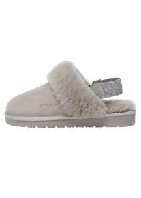 EVER AU Damen Pelikan Abnehmbarer Riemen Slingback Slippers - Grau