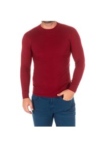 Lang&auml;rmliges Herren-T-Shirt mit halbhohem Kragen 1625-H