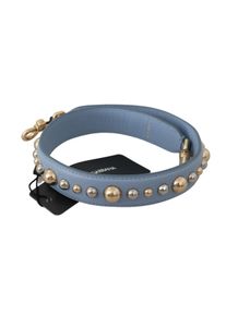 Dolce & Gabbana Dolce & Gabbana Blue En cuir &agrave; main Accessoire &eacute;paule