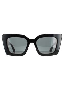 Burberry Square Damen Schwarz Dunkelgrau BE4344 Daisy